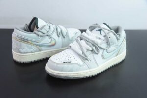 CAJN17395838 Nike Air Jordan 1 Collaboration Jordan 1 Low Top Casual Skate Shoes FQ7687 300