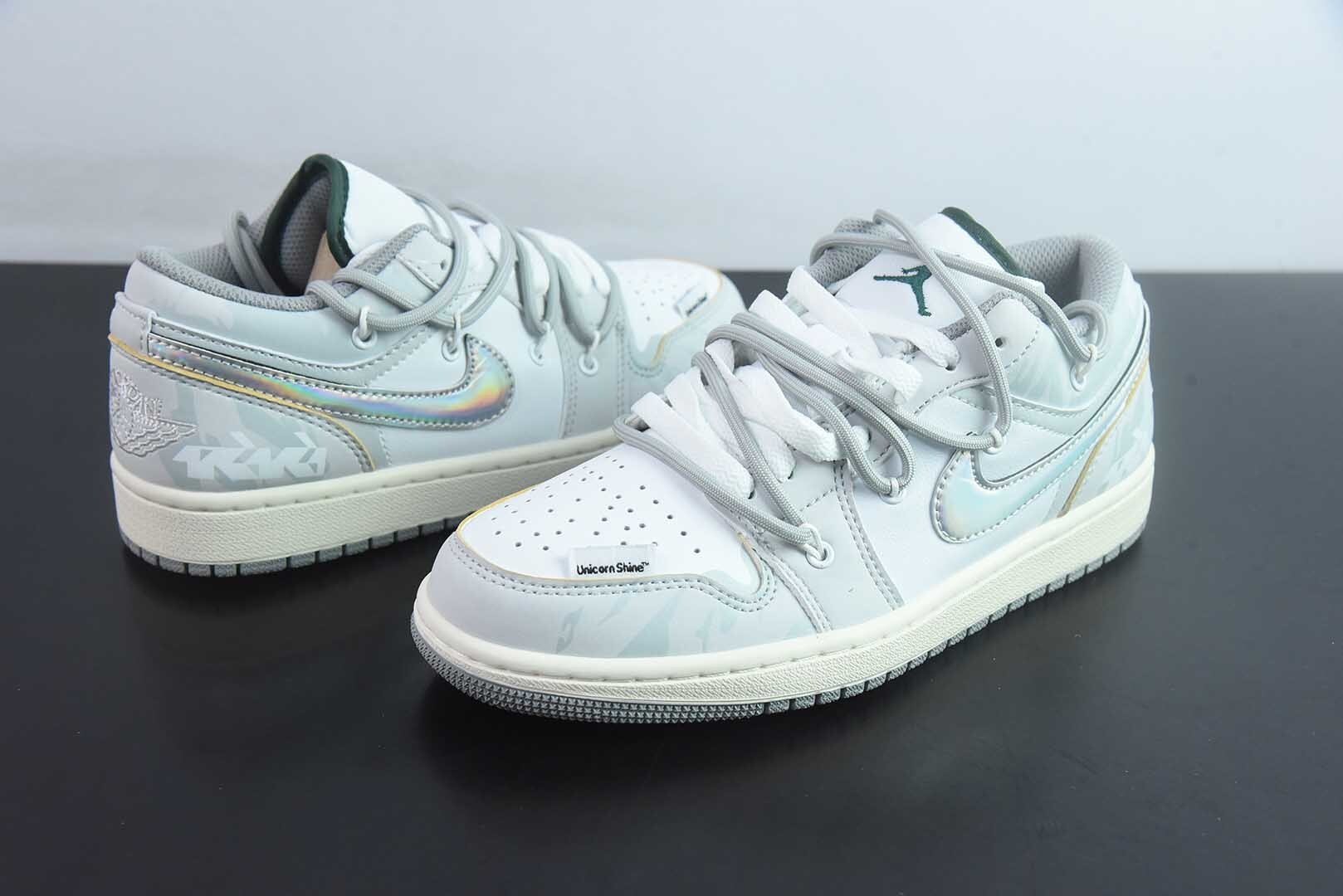 CAJN17395838 Nike Air Jordan 1 Collaboration Jordan 1 Low Top Casual Skate Shoes FQ7687 300