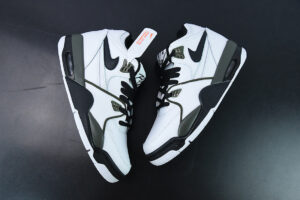 TAJE37601139 Air Flight Legacy White Black Classic AJ 3 AJ 4 CJ5390-101