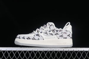 MLB x Nike Air Force 1'07 Low Collaboration White Air Force 1 Low Top Casual Skate Shoes BD7700-333