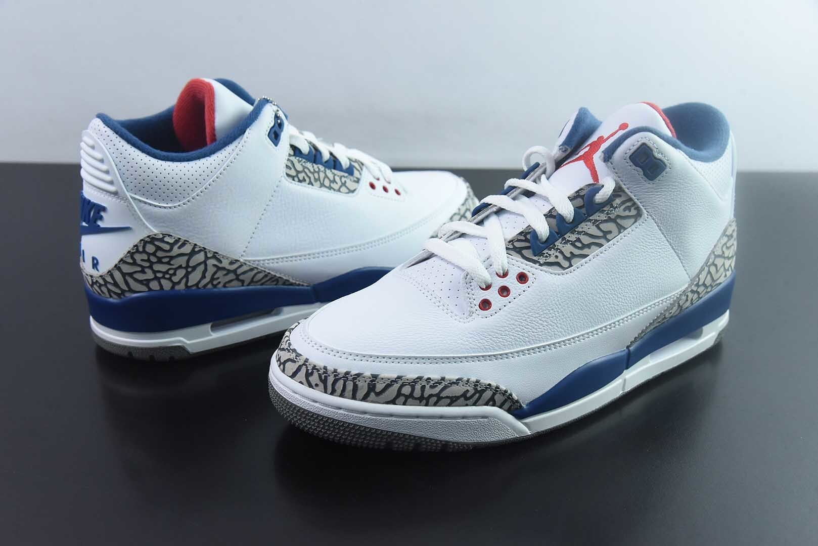 THFY50567769 AJ3 True Blue 3 Blue White Blue 854262-106