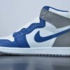 CEM77802455 Version AJ 1 " True Blue " Air Jordan 1 High Top Culture Basketball Shoes DZ5485-410 Blue White