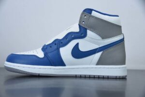 CEM77802455 Version AJ 1 " True Blue " Air Jordan 1 High Top Culture Basketball Shoes DZ5485-410 Blue White