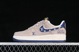 Nike Air Force 1 '07 Low LV Collaboration Grey Blue Air Force 1 Low Top Casual Skate Shoes KL1688-004