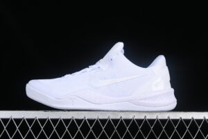 Version Nike Kobe VIII Protro 8 White Basketball Shoes FJ9364-100