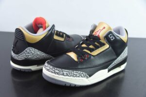 WND35365148 AJ 3 Retro "Black Gold" AJ3 Black Black CK9246-067