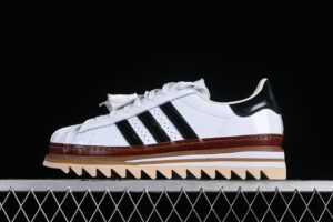 Clot x Ad Superstar "White Black" IH3132 Collaboration Superstar Casual Skate Shoes