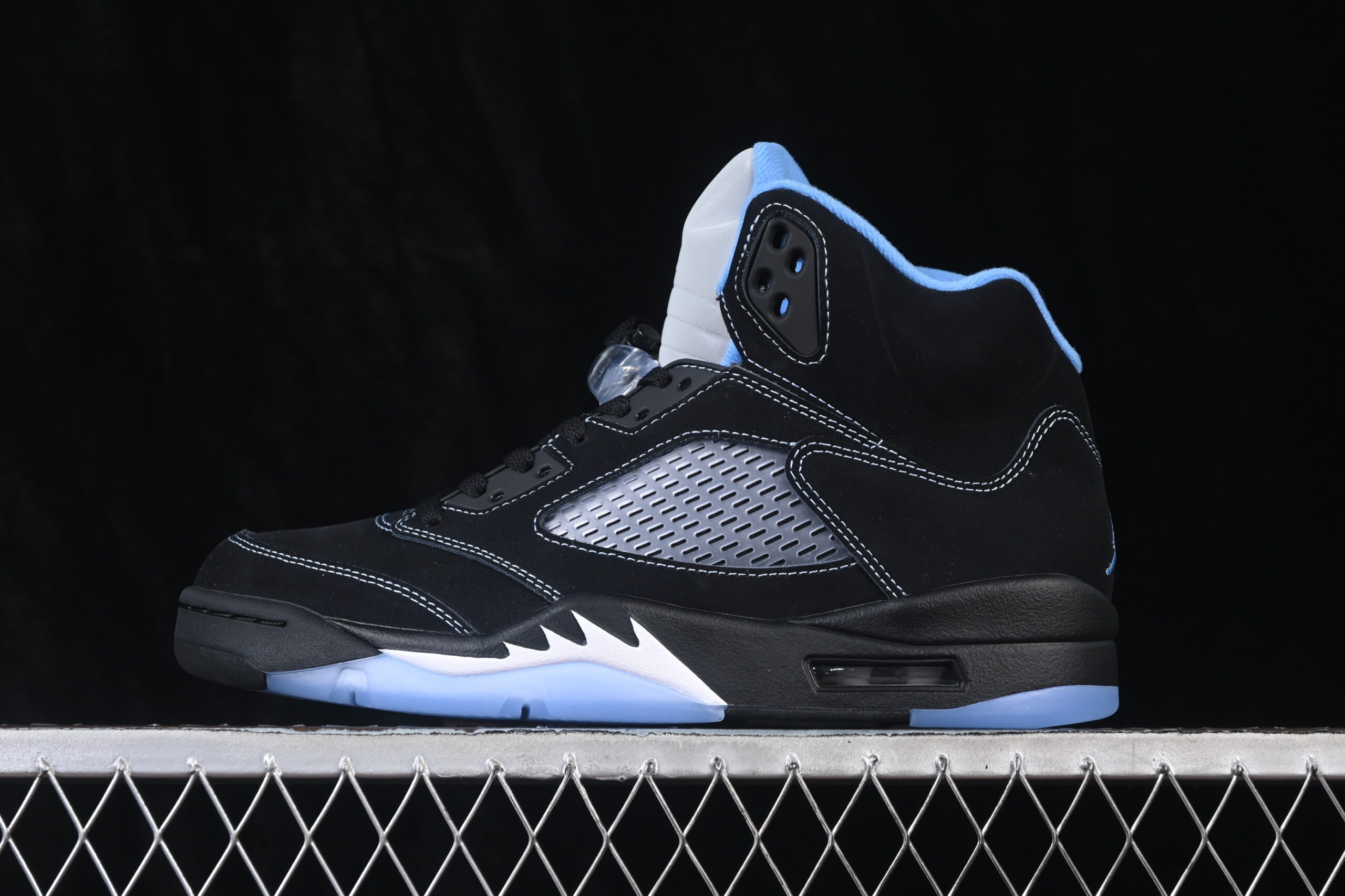 OG Version Air Jordan 5 Retro "Black University Blue" AJ5 5 Blue DD0587-008