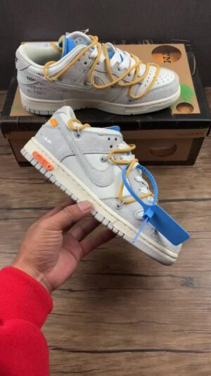 D34 X Authentic Label Company Level Dunk Low Low Top Casual Skate Shoes DJ0950-102