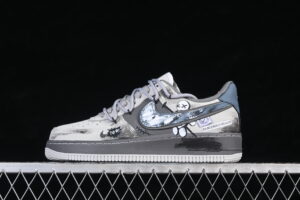 Nike Air Force 1'07 Low "Alley Graffiti" Air Force 1 Low Top Casual Skate Shoes Hand Painted DB3310-333