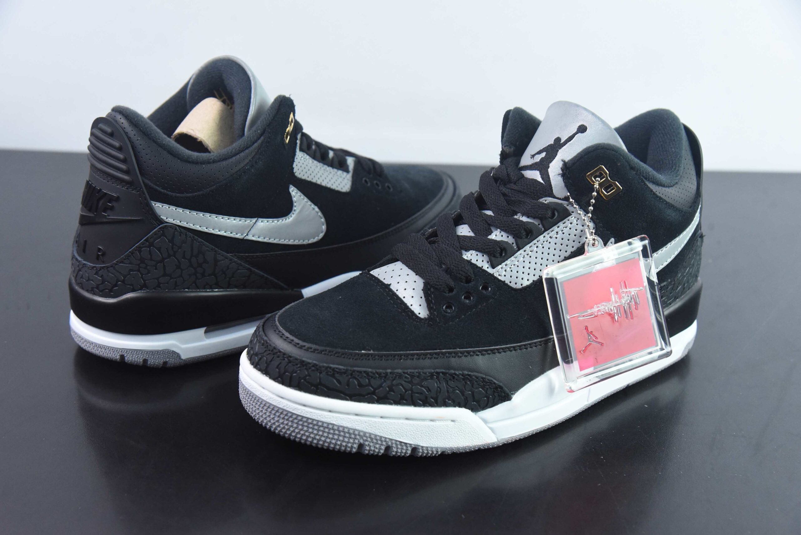 WNM27949549 AJ 3 Retro Tinker AJ3 Black Grey Colorway CK4348-007