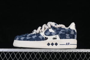 Nike Air Force 1'07 Low "ACE" Air Force 1 Low Top Casual Skate Shoes Graffiti Hand Painted FB0607-909