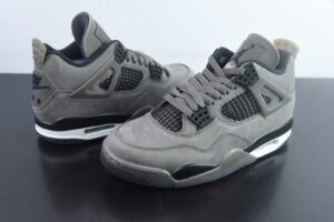 LHFJ50567769 Nike AJ4 " Cave Stone " Culture Basketball Shoes Grey FV5029-200