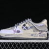 Nike Air Force 1'07 Low "Band-Aid" Air Force 1 Low Top Casual Skate Shoes Graffiti Hand Painted YD2425-066
