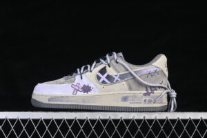 Nike Air Force 1'07 Low "Band-Aid" Air Force 1 Low Top Casual Skate Shoes Graffiti Hand Painted YD2425-066