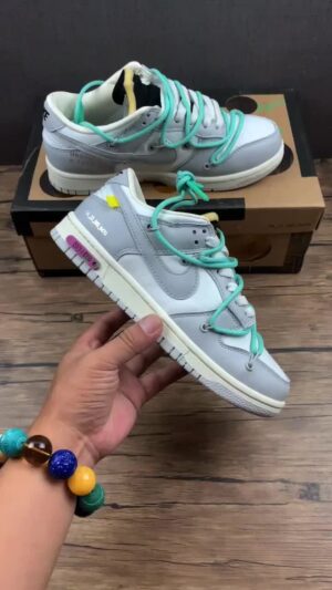 D4 F Authentic Label Company Level Dunk Low Low Top Casual Skate Shoes DM1602-114