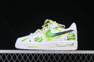Nike Air Force 1'07 Low "Capricorn" Series Air Force 1 Low Top Casual Skate Shoes 1222119 Graffiti Hand Painted