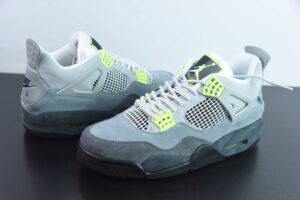 NIK21773954 aj 4 95 Neon AJ4 4 Grey Green CT5342-007 Culture Basketball Shoes