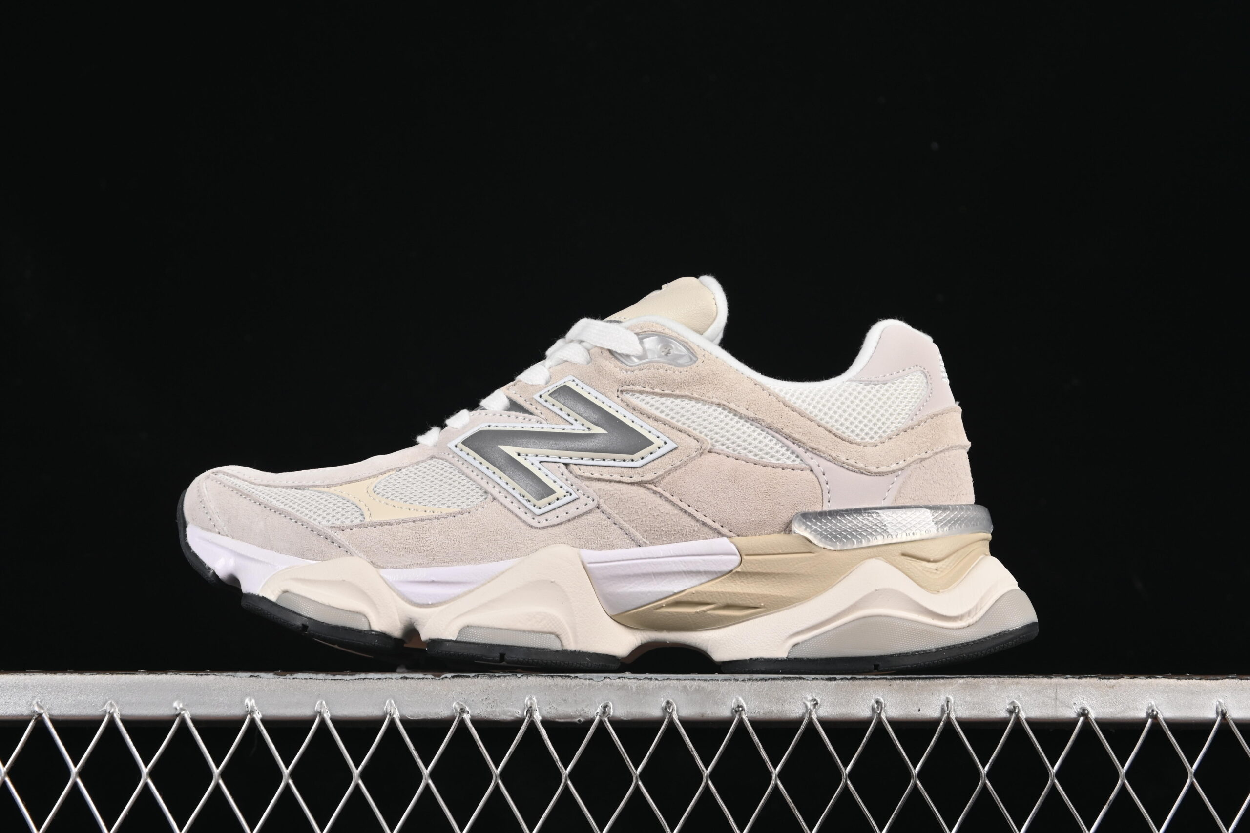 F Version New Balance NB9060 Retro Casual Sports Running Shoes U9060WHT