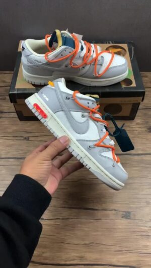 D44 D Authentic Label Company Level Dunk Low Low Top Casual Skate Shoes DM1602-104