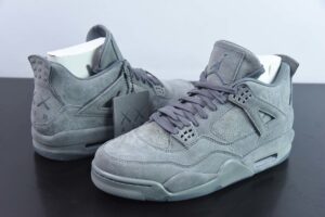 NQYB82720366 AJ 4 X Kaws Grey Suede 930155-003