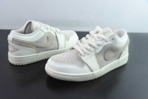 DQYB87770633 DT Air Jordan 1 Low Top White HV4268 120