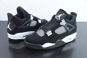 OHFG20375562 Nike AJ4 Retro White Black FQ8138-001