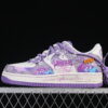 Nike Air Force 1'07 Low "Dreaming" Air Force 1 Low Top Casual Skate Shoes Graffiti Hand Painted BD7700-202