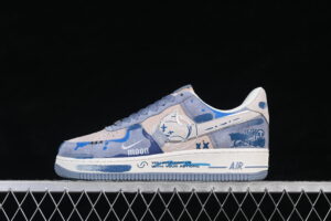 Nike Air Force 1'07 Low "Emotional Sketch" Air Force 1 Low Top Casual Skate Shoes Graffiti Hand Painted CD1212-111