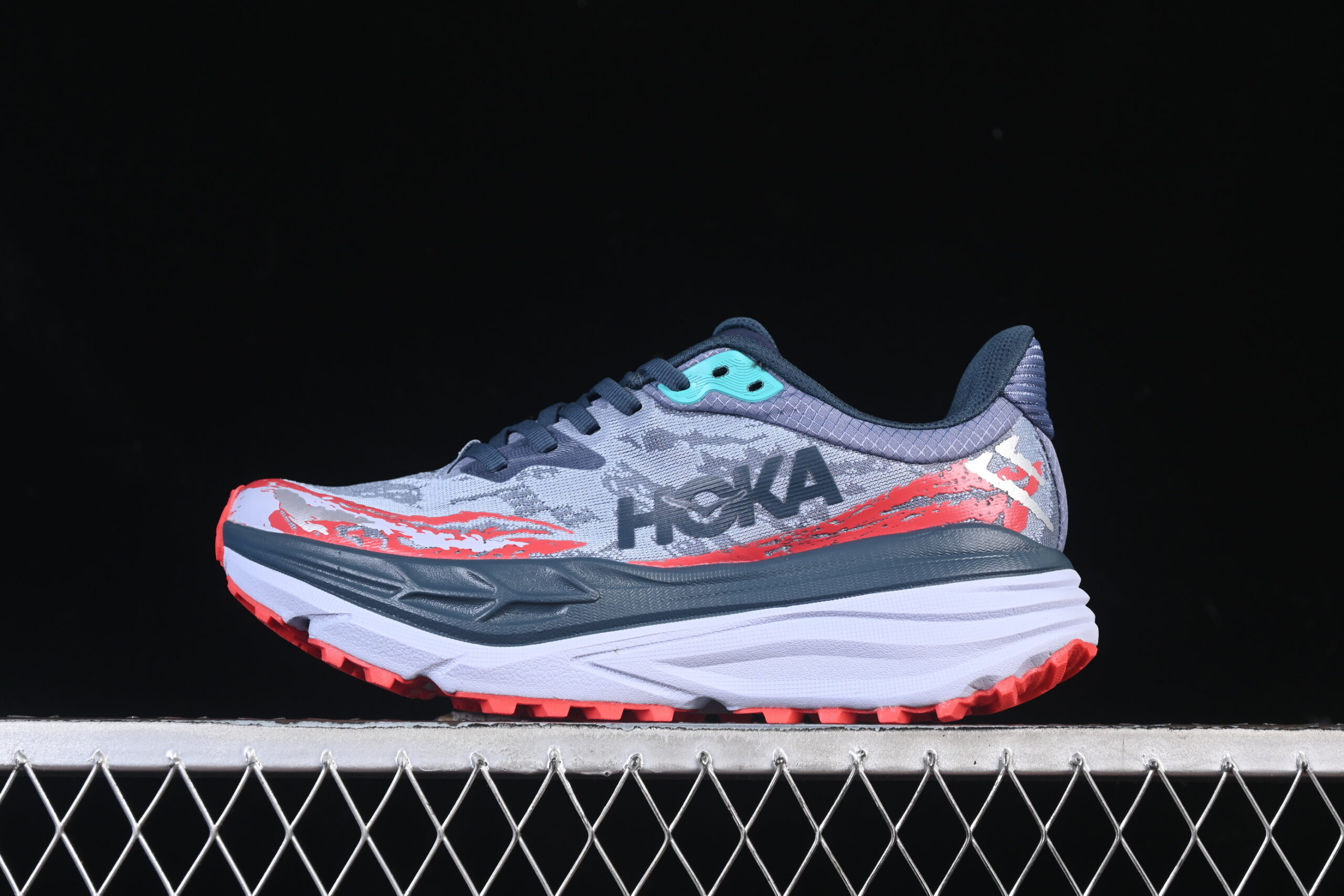 Hoka One One StinSon 7 Low Top Platform Casual Sports Running Shoes 1141530 ANCH