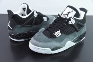 OHFM50567769 Nike AJ4 "Fear" 4 2024 Version Basketball Shoes FQ8138-002