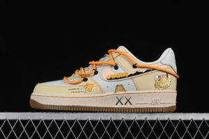 Nike Air Force 1'07 Low "Garfield" Series 2.0 Air Force 1 Low Top Casual Skate Shoes Custom KS6896-111