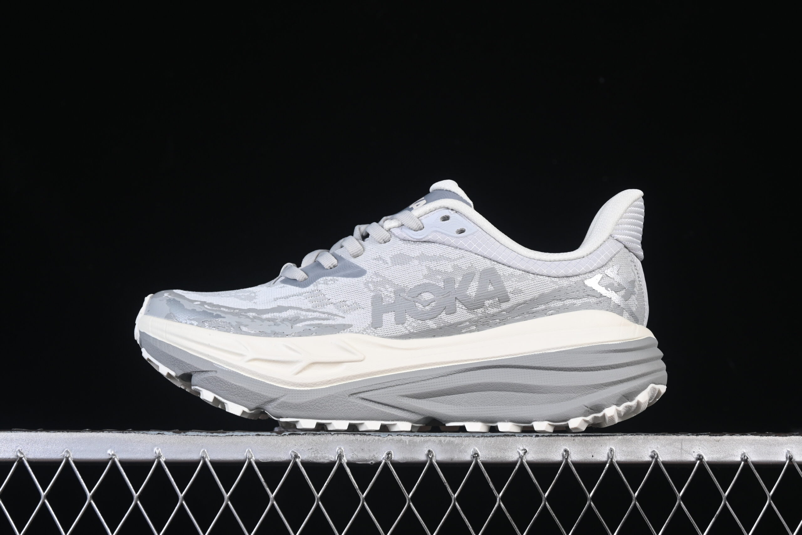 Hoka One One StinSon 7 Low Top Platform Casual Sports Running Shoes 1141531 SLBS