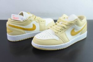 ELN15368334 Air Jordan 1 Yellow Low Top Culture Casual Skate Shoes DC0774-170