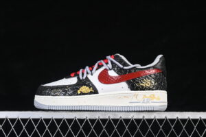 Nike Air Force 1'07 Low "Ink Pattern Fortune" Limited Air Force 1 Low Top Casual Skate Shoes Chinese Style Year of the Horse Graffiti DX2697-111