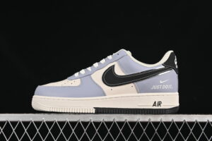 Nike Air Force 1'07 Low "Just Do It" Cream Black Air Force 1 Low Top Casual Skate Shoes CS5288-023