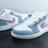 ELN15368334 Popular Air Jordan 1 White Blue Pink Low Top Culture Casual Skate Shoes HO2001-400