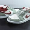 ELN15368334 Popular Air Jordan 1 Red White Black Low Top Culture Casual Skate Shoes 553558-163