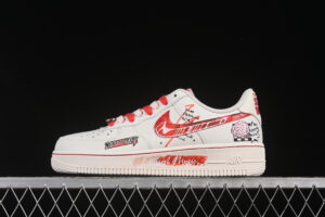 Nike Air Force 1'07 Low "Love Brain" 520 Series Limited Low Top Casual Skate Shoes SD2023-024
