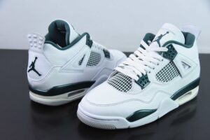 SHFK85360964 Nike Oxidized AJ4 4 Culture Basketball Shoes White Green FQ8138-103