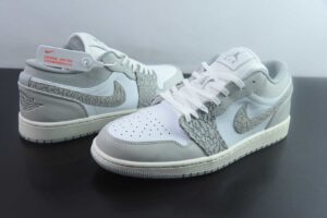 ELN15368334 Popular Air Jordan 1 White Low Top Culture Casual Skate Shoes DH4269-100