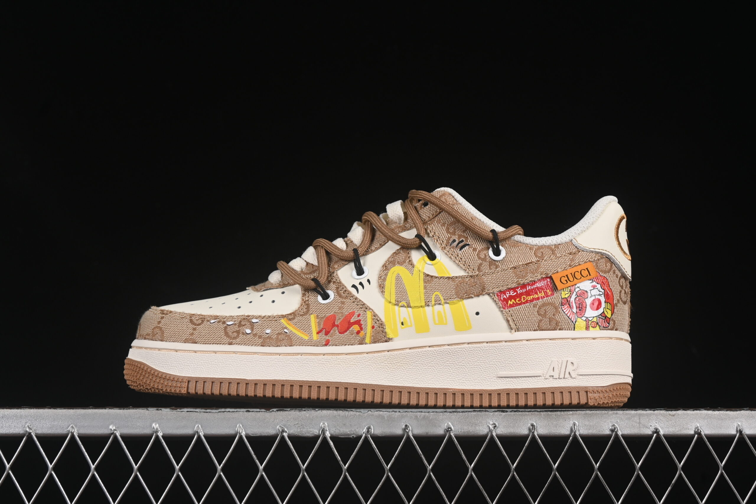Nike Air Force 1'07 Low "McDonald's" Air Force 1 Low Top Casual Sports Skate Shoes BD0077-111