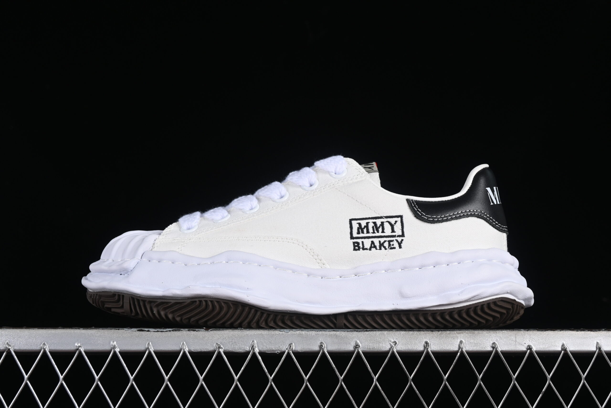 MMY Wayne Original Sole Leather Low Sneaker Low Top Casual Sports Skate Shoes Cream