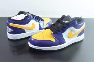 ELN15368334 Popular Air Jordan 1 Black White Low Top Culture Casual Skate Shoes IQ9389 547