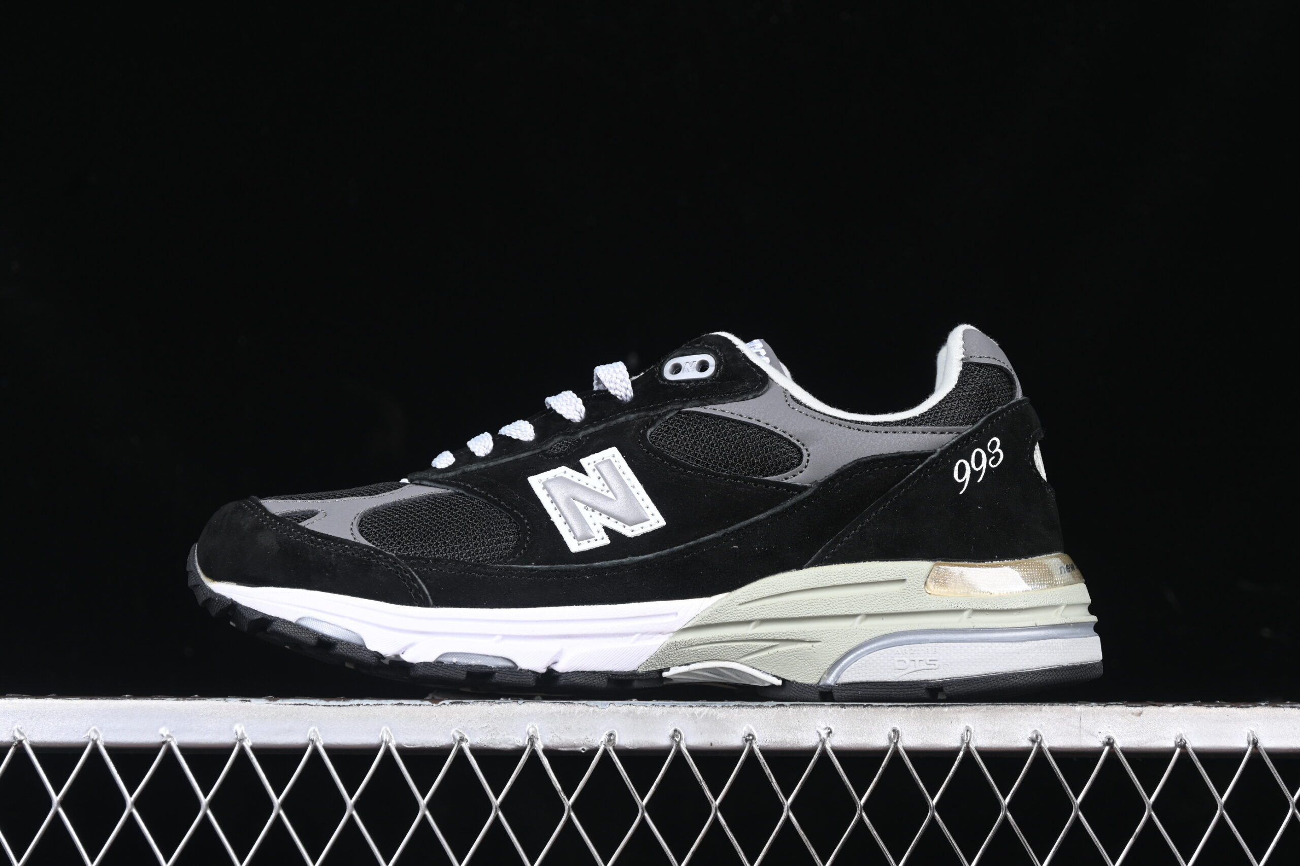 Version New Balance NB Made In USA M993 Series Classic Retro Casual Sports Running Shoes MR993BK