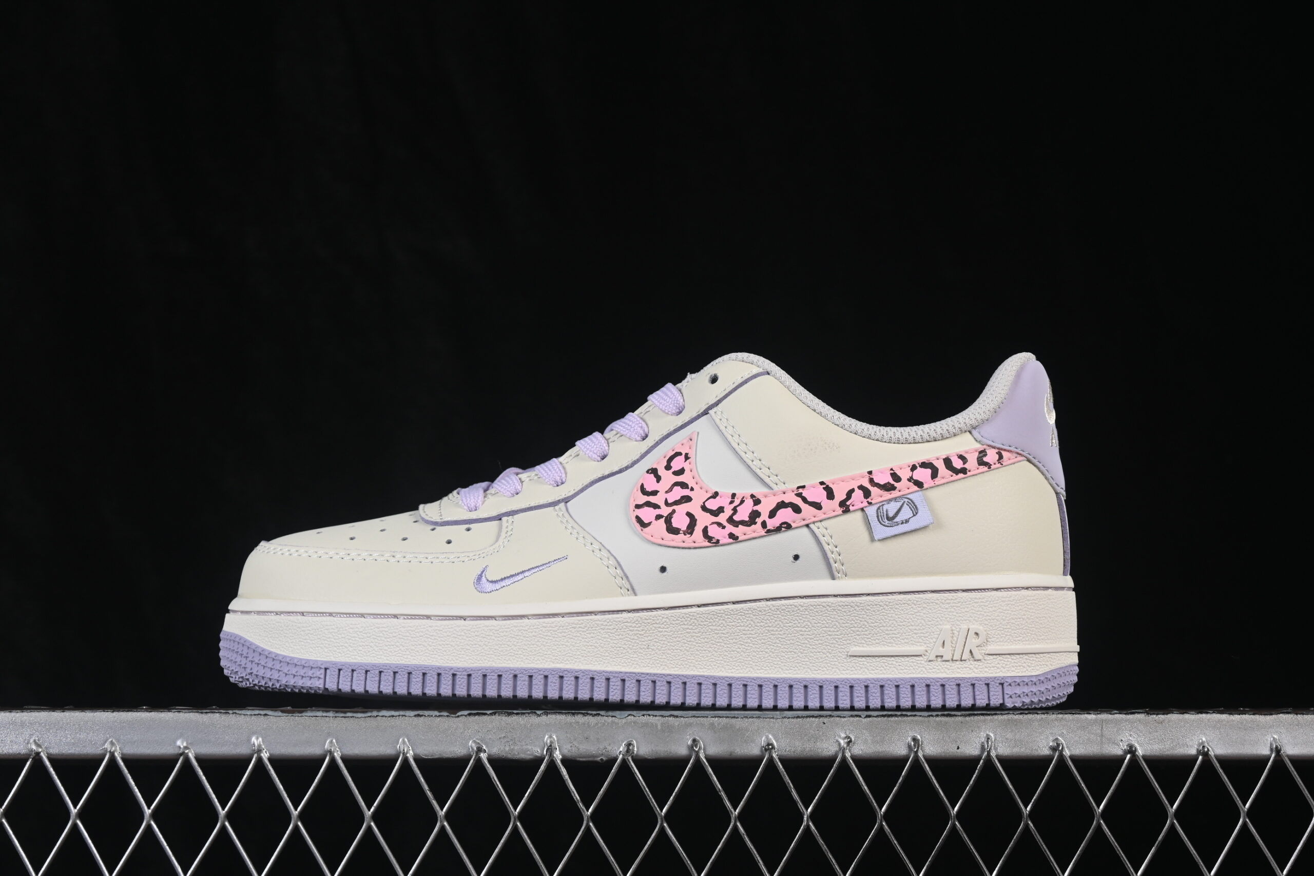 Nike Air Force 1'07 Low "Misty Leopard" Air Force 1 Low Top Casual Skate Shoes Graffiti Hand Painted FB1893-312