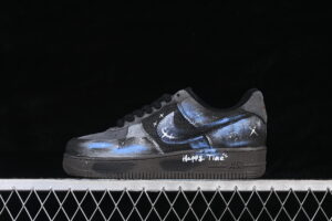 Nike Air Force 1'07 Low "Night Spark" Air Force 1 Low Top Casual Skate Shoes Graffiti Hand Painted DO6730-101