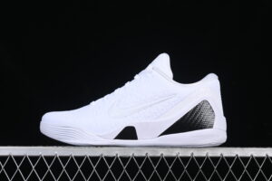 Version Nike Zoom Kobe IX Low Protro "HALO" 9 White Low Top Basketball Shoes FZ7334-100