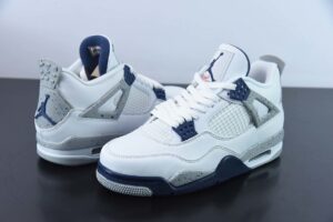 WII21919750C AJ 4 Retro " Midnight Navy " AJ4 4 Blue Culture Basketball Shoes DH6927-140