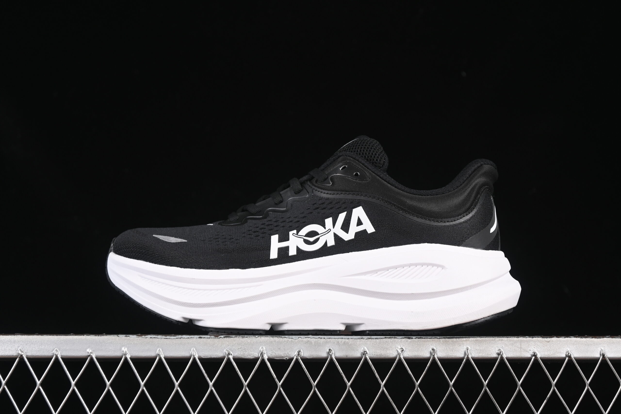Hoka One One Bondi 9 Functional Running Shoes 1162011 BWHT
